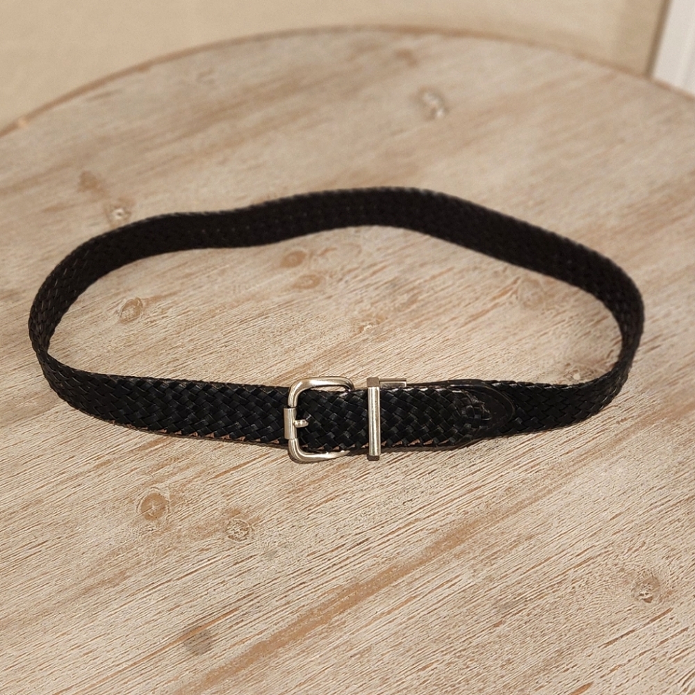 Chaps Boys Black Dress Belt